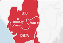 Stakeholders claim that Edo taxes were paid to Delta Treasury. Edo Delta Map