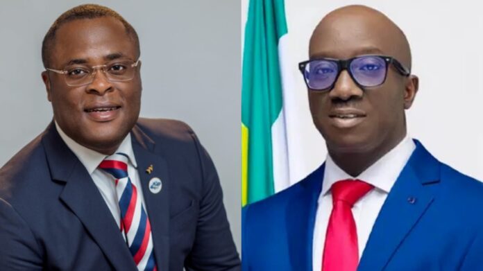 Governor Okpebholo and Dr. Paddy Iyamu